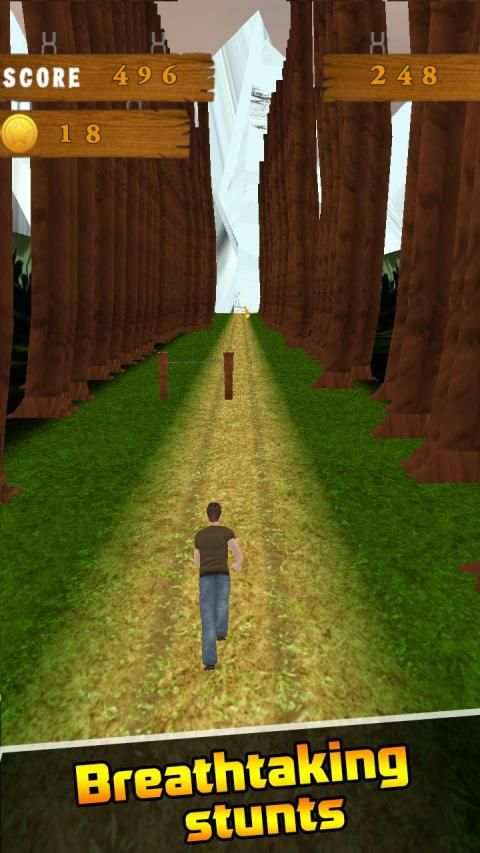 Jungle Castle Run 3D screenshot 2