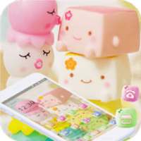 Cute Colorful Sweet Marshmallow Theme