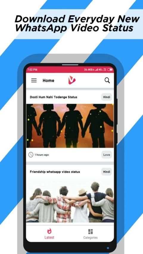 Vidone - Video Status Downloader 2019 screenshot 4