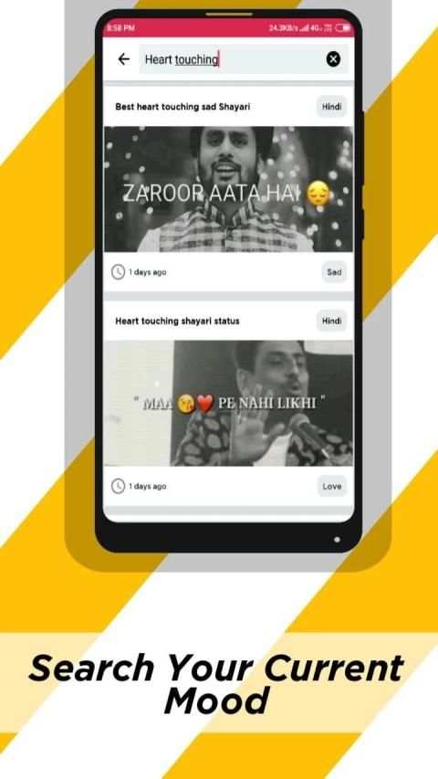 Vidone - Video Status Downloader 2019 screenshot 1
