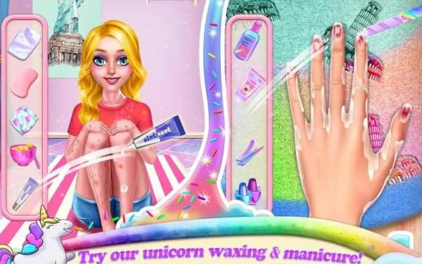 Unicorn Makeover Artist: World Travel screenshot 2