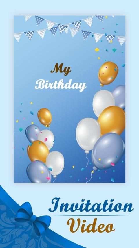 Video Invitation Card Maker - Wedding & Birthday screenshot 3