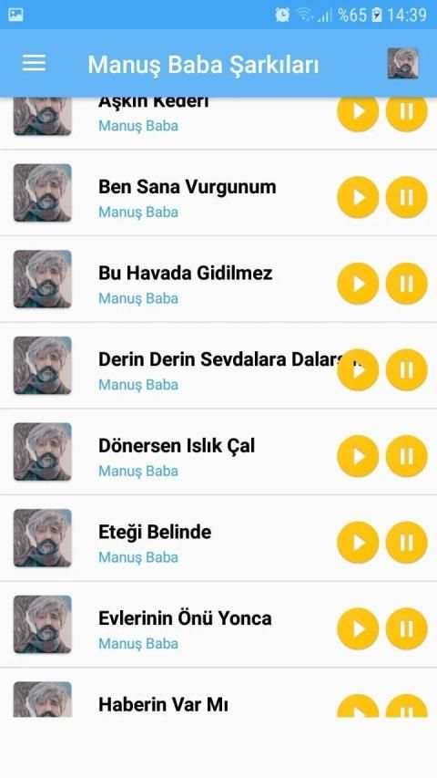 Manuş Baba Şarkıları - 2020 screenshot 3