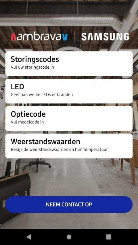Ambrava Samsung Service App screenshot 8