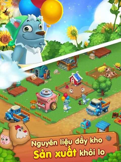 Farmery - Nông trại Sói Ca screenshot 2
