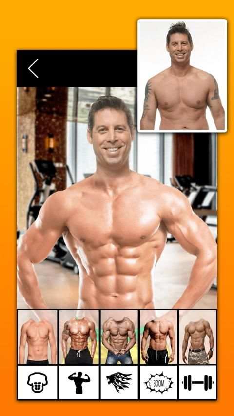 Six Pack Photo Editor Real screenshot 5