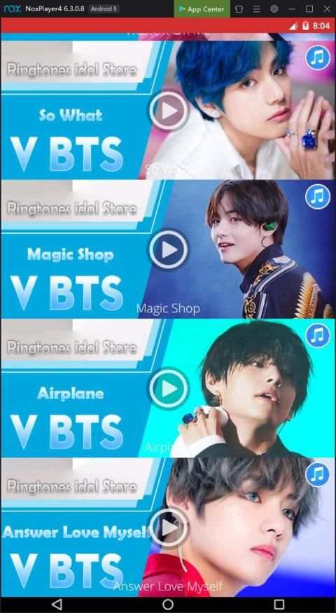 V BTS Ringtones Hot screenshot 2