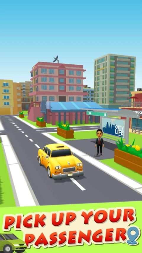 Crazy Taxi 3D स्क्रीनशॉट 10