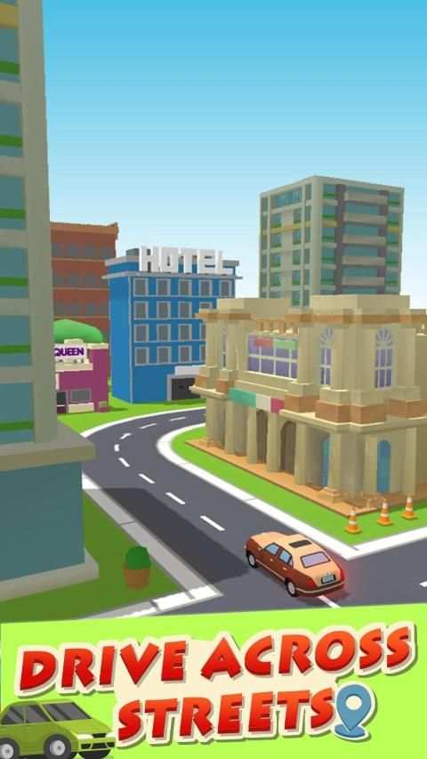 Crazy Taxi 3D स्क्रीनशॉट 25