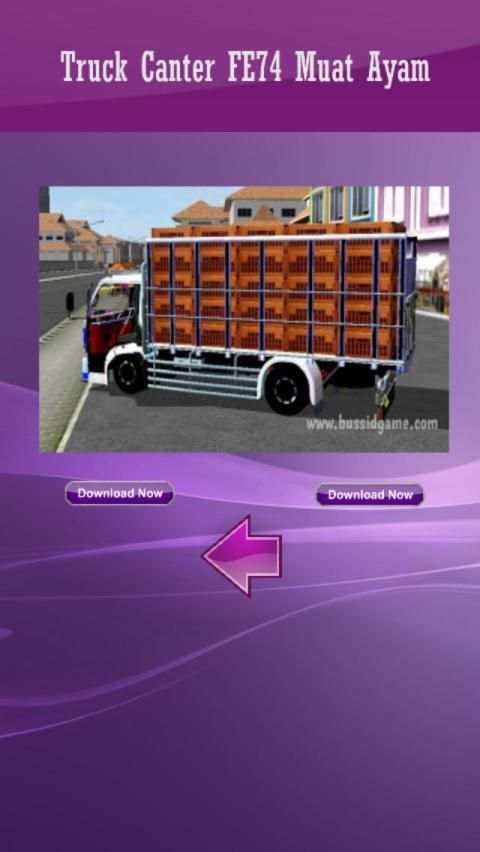 Bussid Mod Truck Canter Ceper screenshot 1