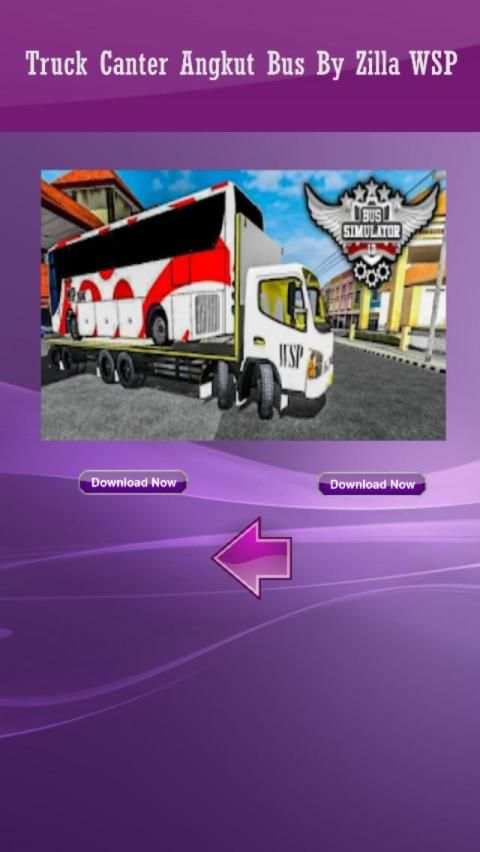 Bussid Mod Truck Canter Ceper screenshot 2