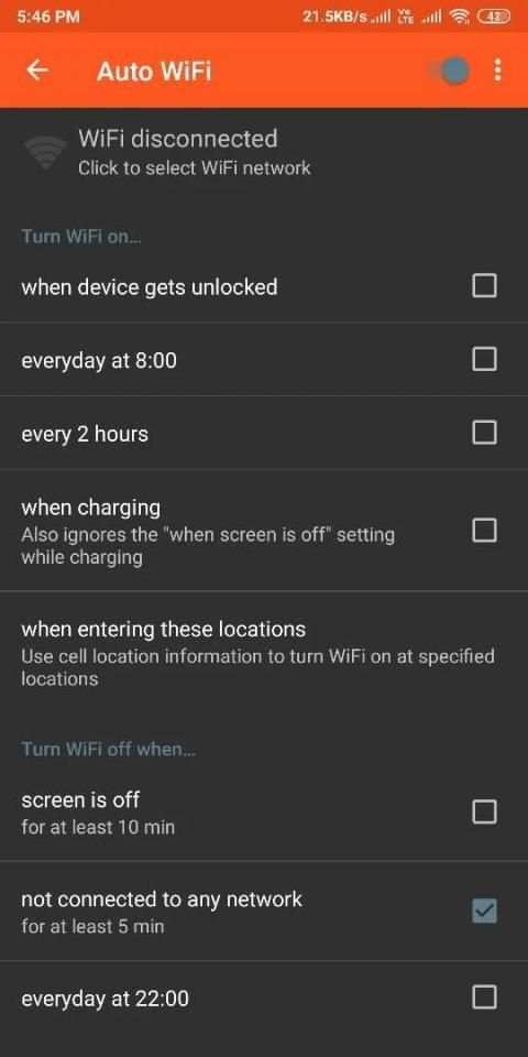 Wifi Analyzer - NetGuard firewall, WiFi Automatic screenshot 1