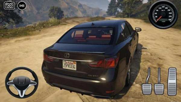 Driving Lexus GS 350 Racing Simulator स्क्रीनशॉट 2