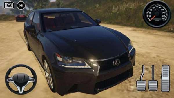 Driving Lexus GS 350 Racing Simulator screenshot 3