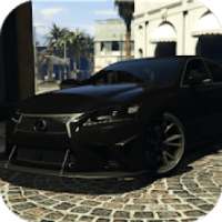 Driving Lexus GS 350 Racing Simulator