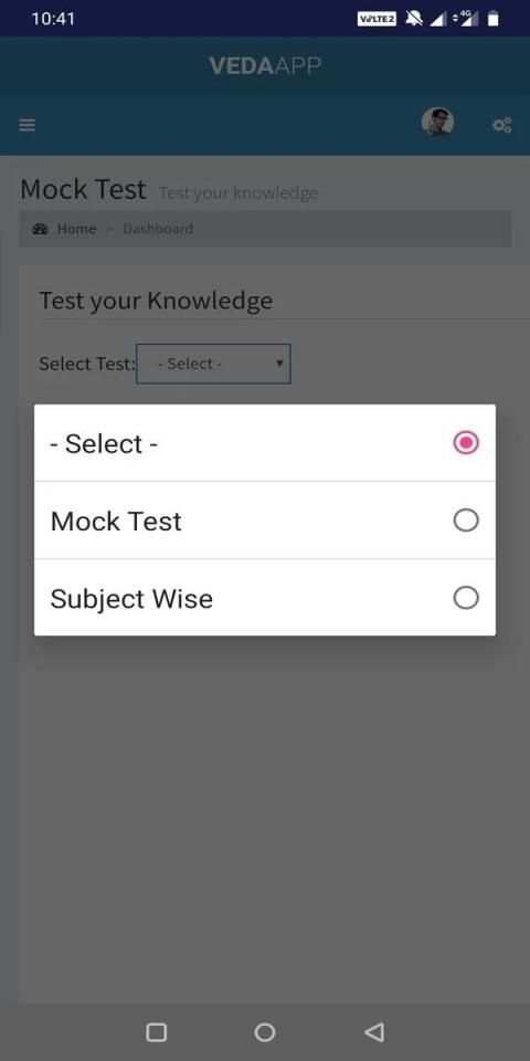 VEDA PSC app स्क्रीनशॉट 3