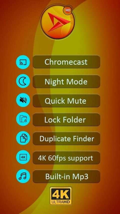 HD MX Player: All format video Player & Codec 2019 स्क्रीनशॉट 7
