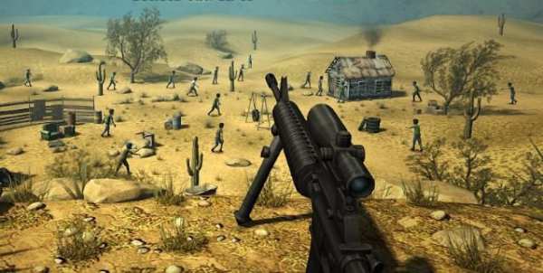 You Versus Zombie Free Sniper Shooting screenshot 1
