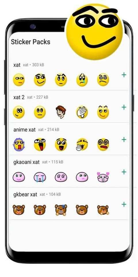 Stickers de xat para Whatsapp - WAStickers screenshot 1