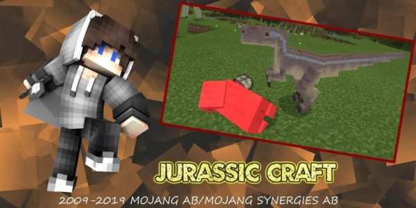 Mod Jurassic Craft : Dinosaurs screenshot 1