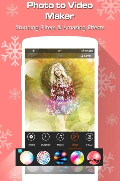 Photo to Video Maker with Music स्क्रीनशॉट 4
