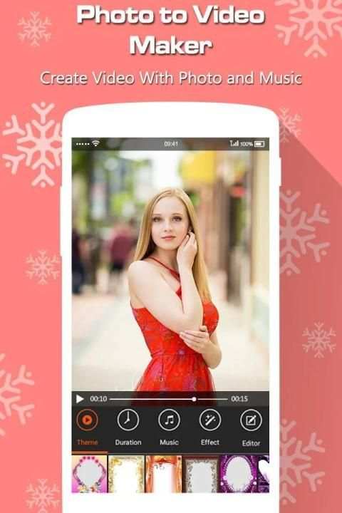 Photo to Video Maker with Music स्क्रीनशॉट 6