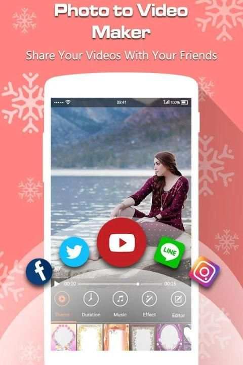 Photo to Video Maker with Music स्क्रीनशॉट 2