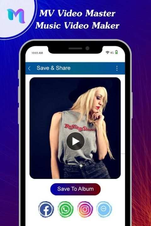 Music Video Master - Photo Video Maker screenshot 1