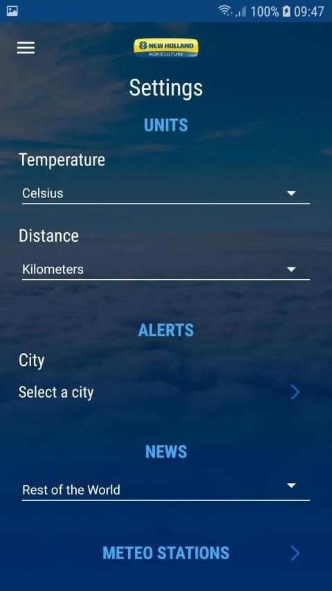New Holland Farming Weather स्क्रीनशॉट 3