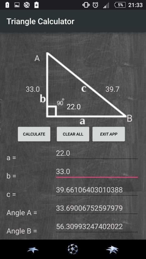 Triangle Calculator screenshot 2