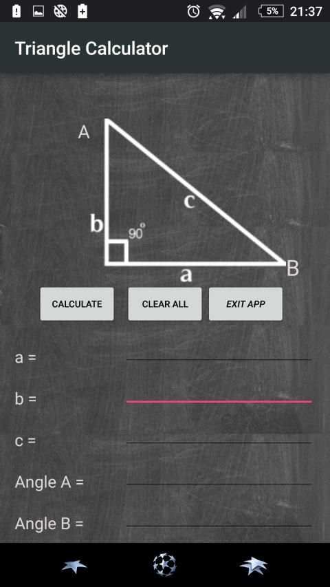 Triangle Calculator screenshot 1