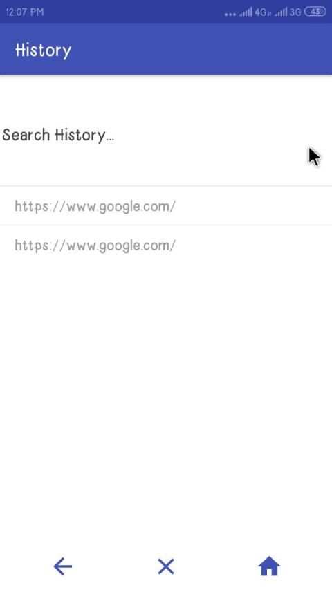 Turbo Mini Browser स्क्रीनशॉट 1