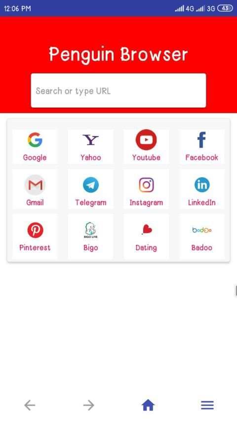 Turbo Mini Browser स्क्रीनशॉट 6