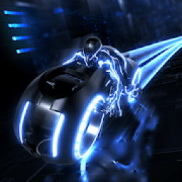 Neon Race - Light Bike Race आइकन