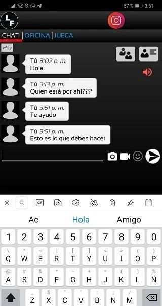 Chat LFNA 3 تصوير الشاشة