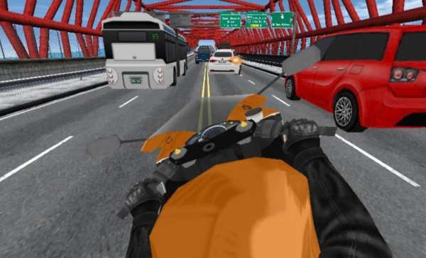 Traffic Bike Racing - 3D Racing Game स्क्रीनशॉट 1