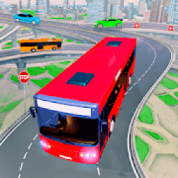 City Bus Coach Driver Game 3D : Bus Games आइकन