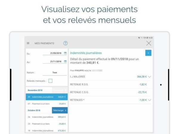 ameli, l'Assurance Maladie screenshot 3
