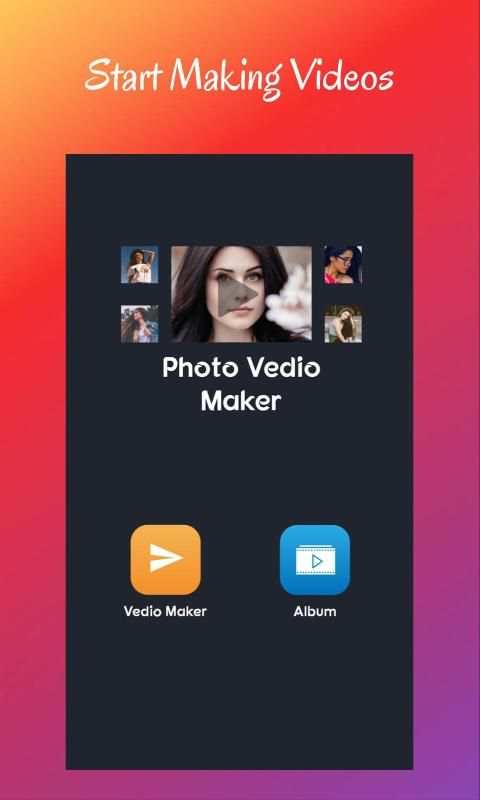 Video Maker Of Photos With Music Free Photo Editor screenshot 1