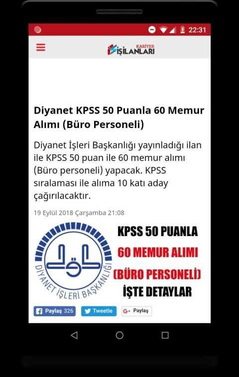 Kamu Personeli Alımı screenshot 1