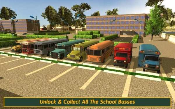 School Bus Drive Challenge स्क्रीनशॉट 1
