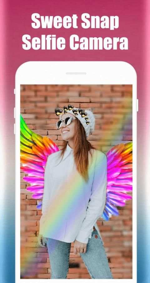Sweet Snap Selfie Camera स्क्रीनशॉट 5