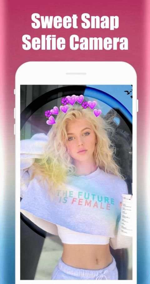 Sweet Snap Selfie Camera स्क्रीनशॉट 15