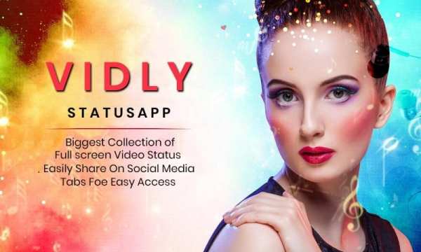 Vidly: Full Screen Video Status for WhatsApp स्क्रीनशॉट 2
