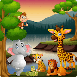 Animal Sounds and Puzzles आइकन