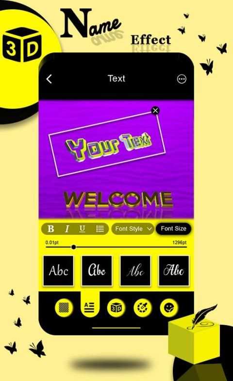 3D Text Effect Name Genrator screenshot 4