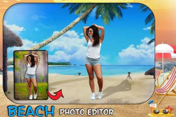 Beach Photo Editor स्क्रीनशॉट 5