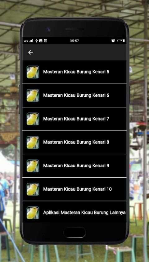 Masteran Kicau Burung Kenari screenshot 1