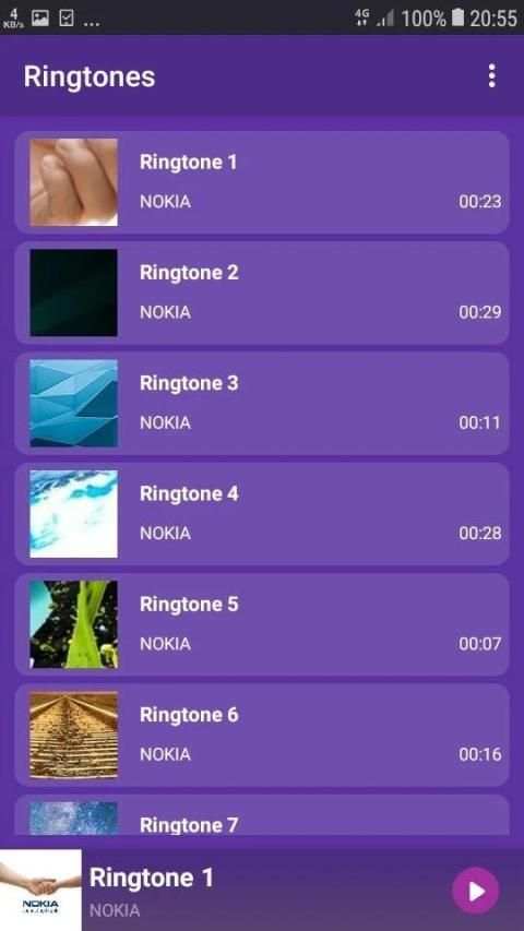 NOKIA Ringtones स्क्रीनशॉट 1