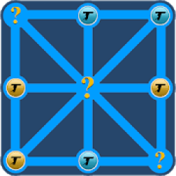 ikon Three Men's Morris Online -Three Beads (TeenTani)